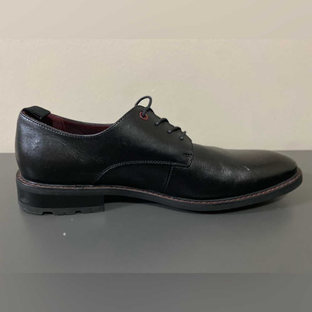 NWOT Giorgio Brutini Solid Black 177231 Lace Up Dress Shoes  Men's Size 11M - Picture 6 of 14
